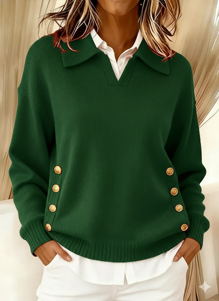 Vynette™ | V-Ausschnitt Pullover