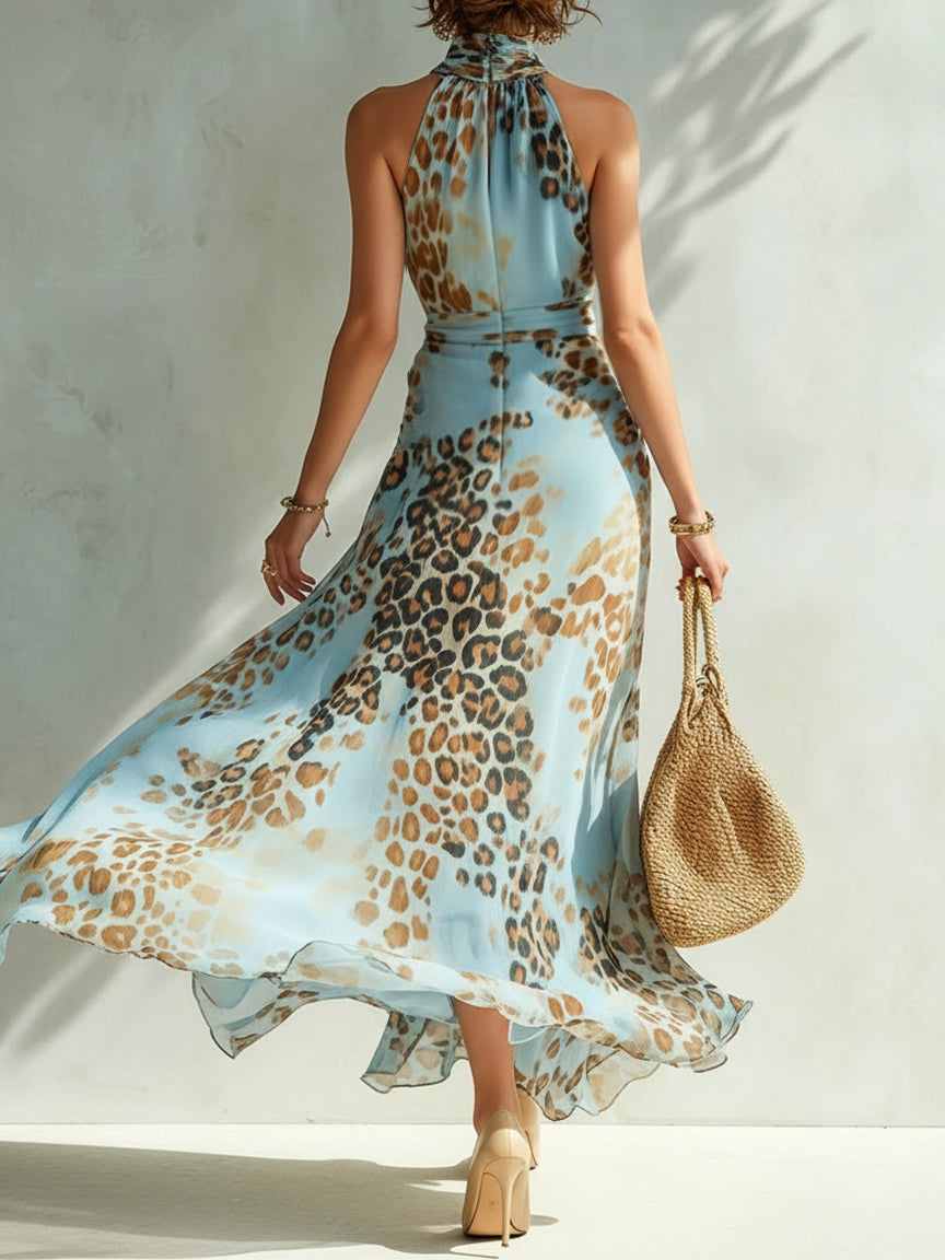 Daniela | Kleid mit Animal-Print