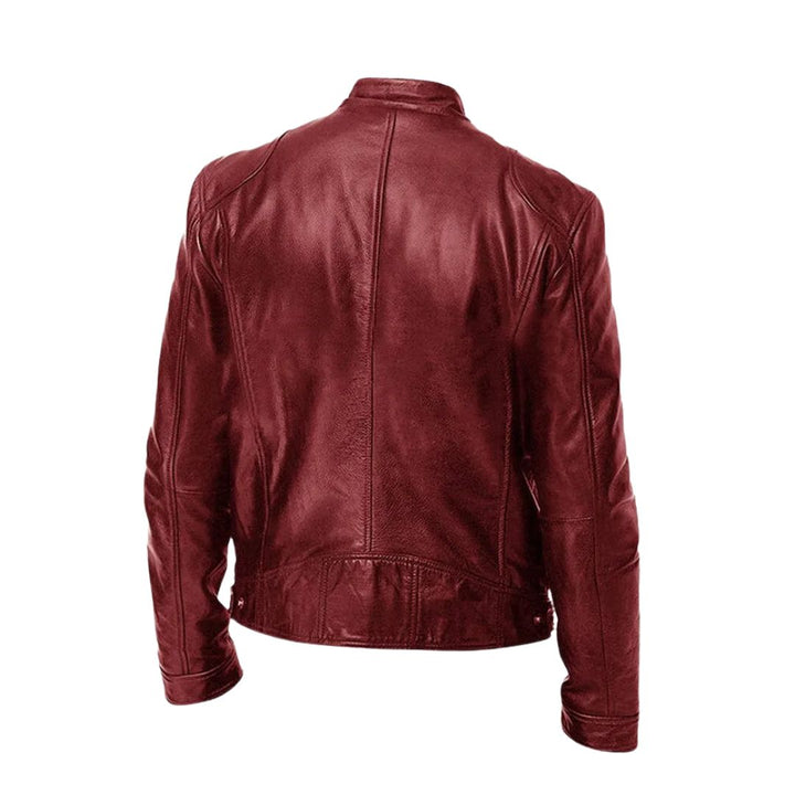 Felix™ | Lässige Lederjacke