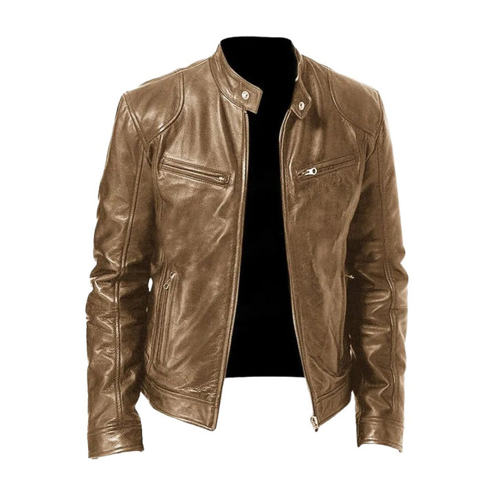 Felix™ | Lässige Lederjacke