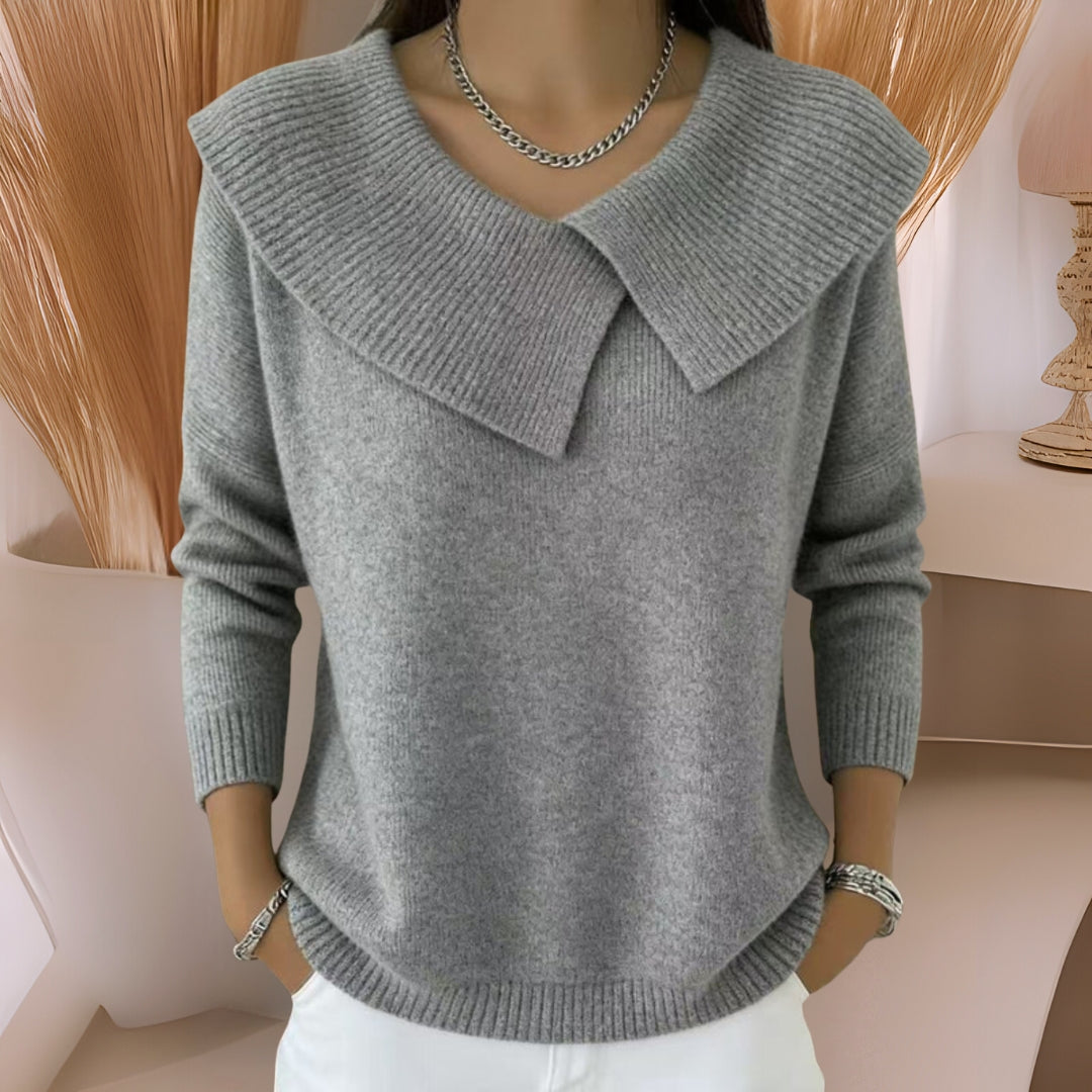 Vivienne | Der Kragenpullover