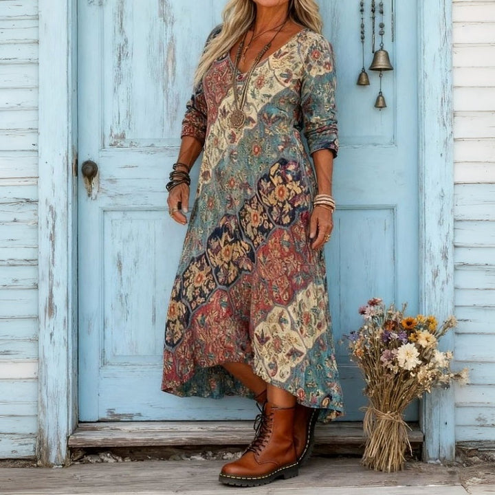 Lydia | Fließendes Damenkleid mit lässigem Schnitt