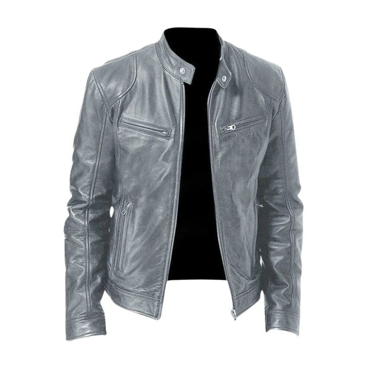Felix™ | Lässige Lederjacke
