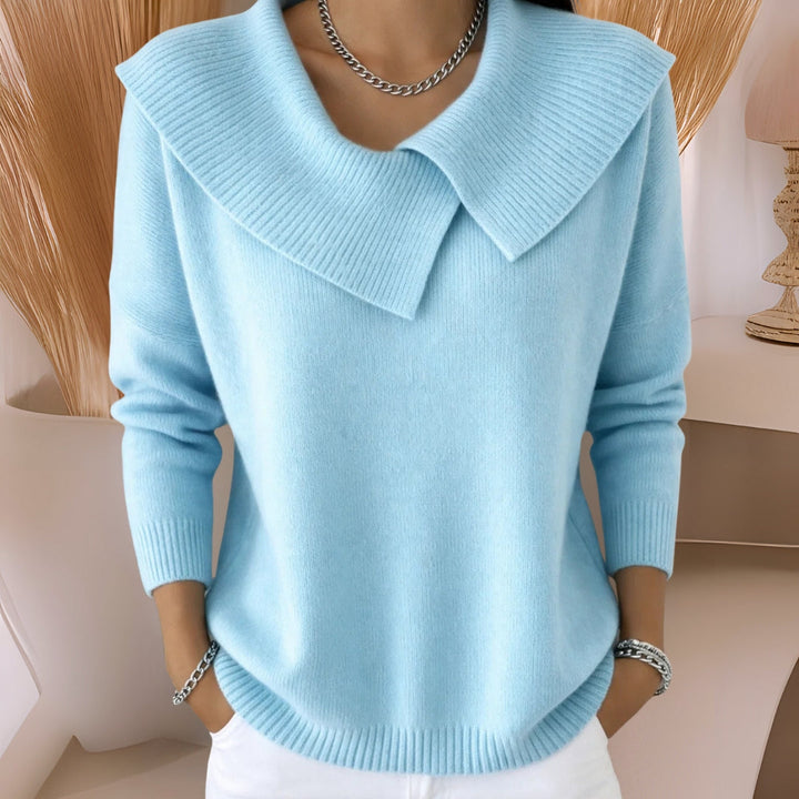 Vivienne | Der Kragenpullover