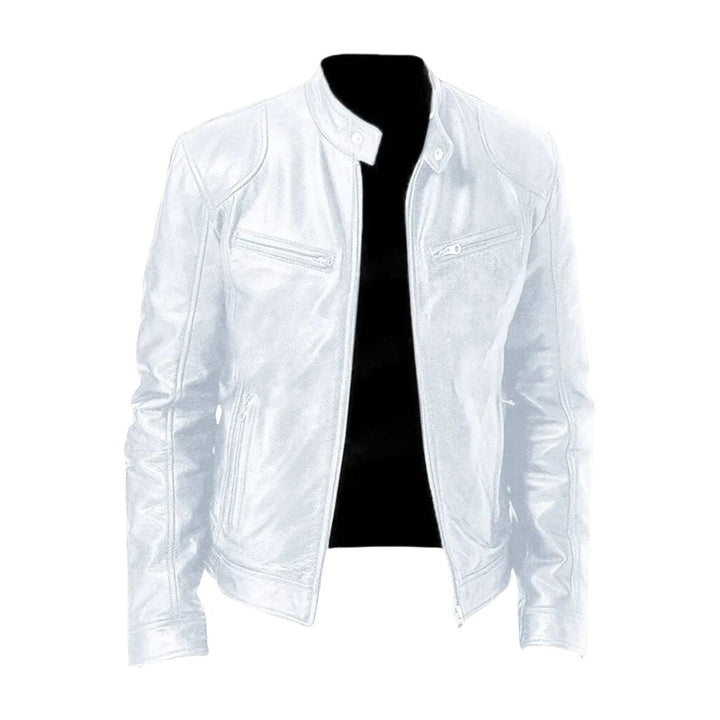 Felix™ | Lässige Lederjacke