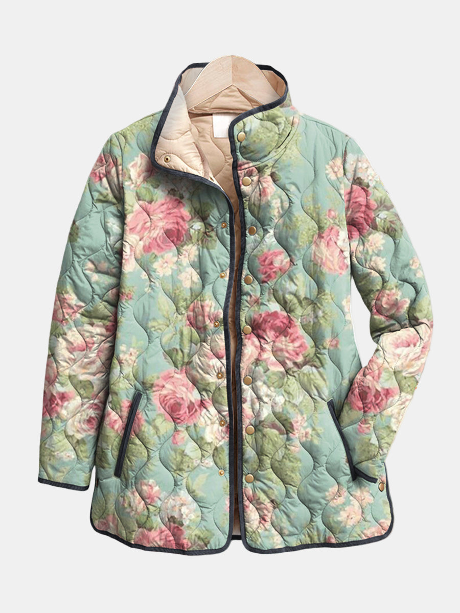 DELACROIX | Gepolsterte Jacke Antikes Rosa Hell