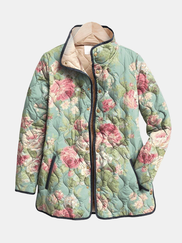 DELACROIX | Gepolsterte Jacke Antikes Rosa Hell