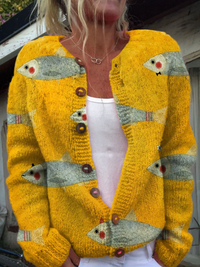 Anouk™ | Vintage Strickjacke