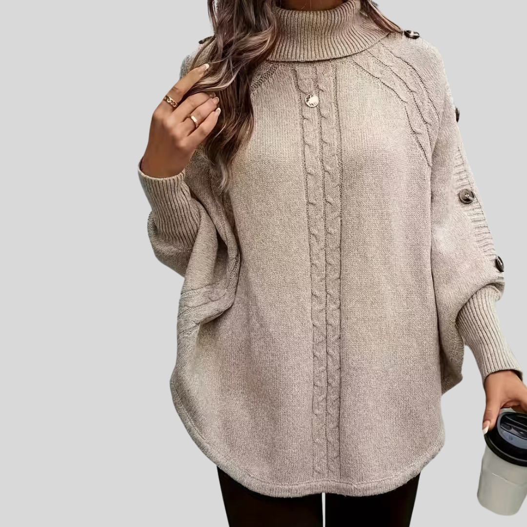 Norelle™ | Hochkragen Strickpullover