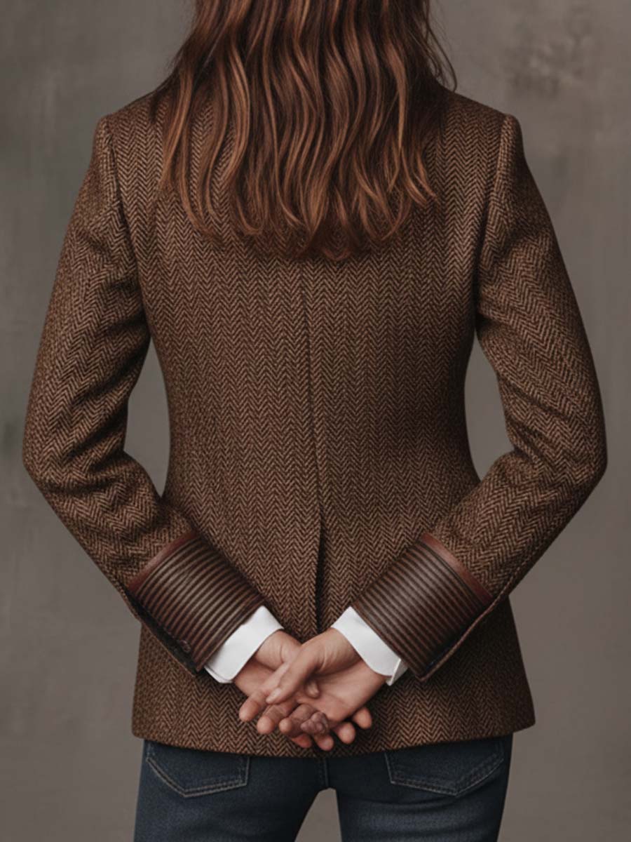 Gisèle | Blazer mit Chevron-Muster