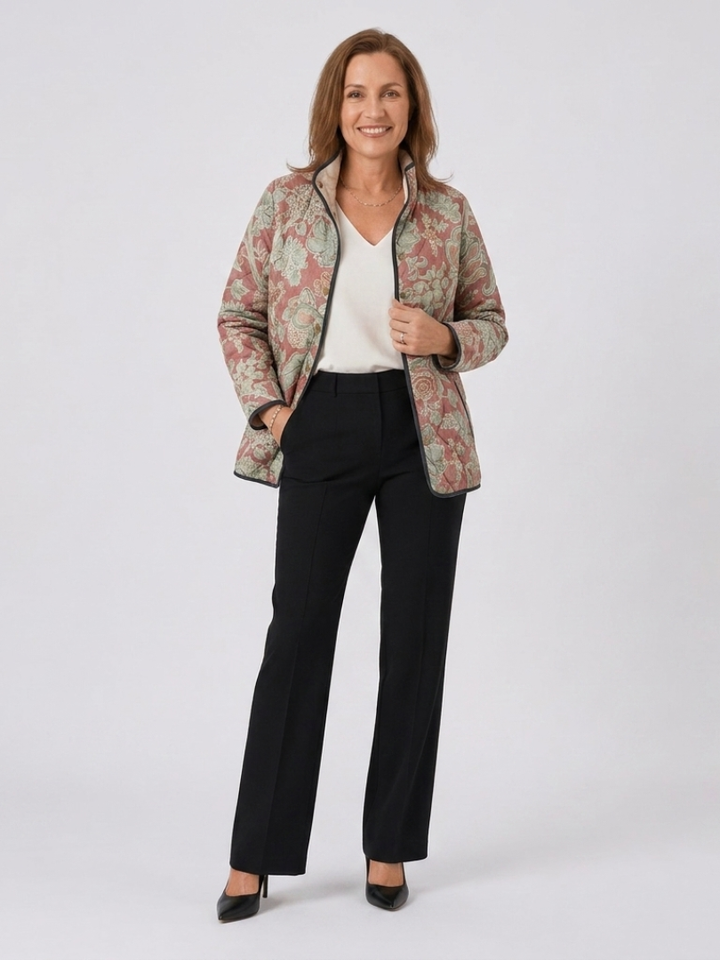 DELACROIX | Steppjacke Damas Terracotta Pauline