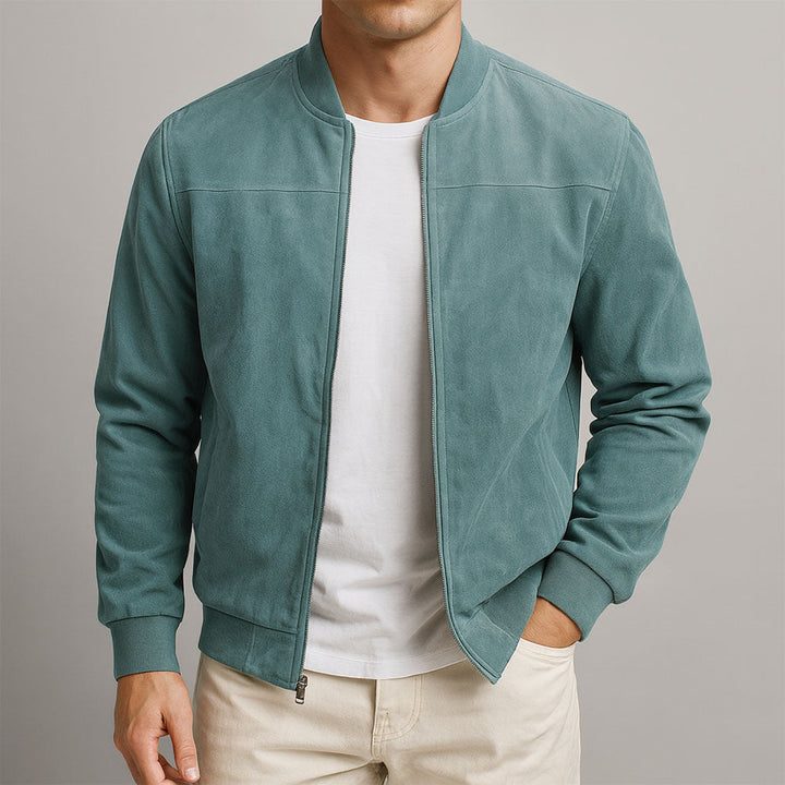 Valerio | Handgefertigte Wildlederjacke