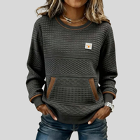 Noelle™ | Crew Neck Farbblock Sweatshirt