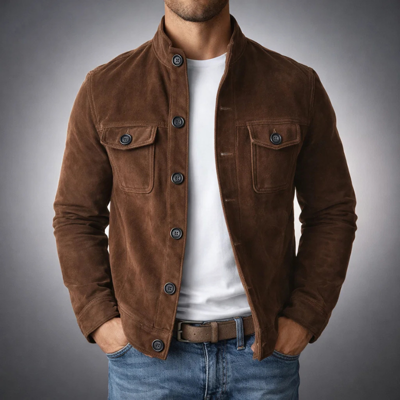 Tommaso | Premium Wildleder Bomber