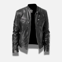 Raymond™ | Klassische Vintage Bikerjacke