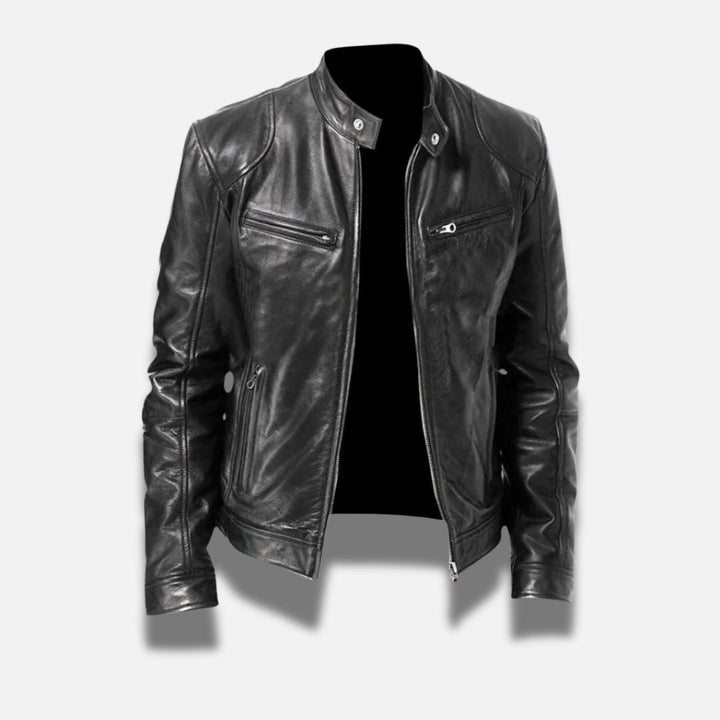 Raymond™ | Klassische Vintage Bikerjacke