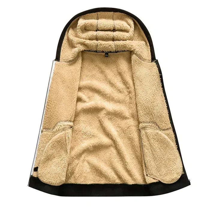 Gilbert™ | Gemütliche Sherpa-Fleece-Hoodie-Jacke