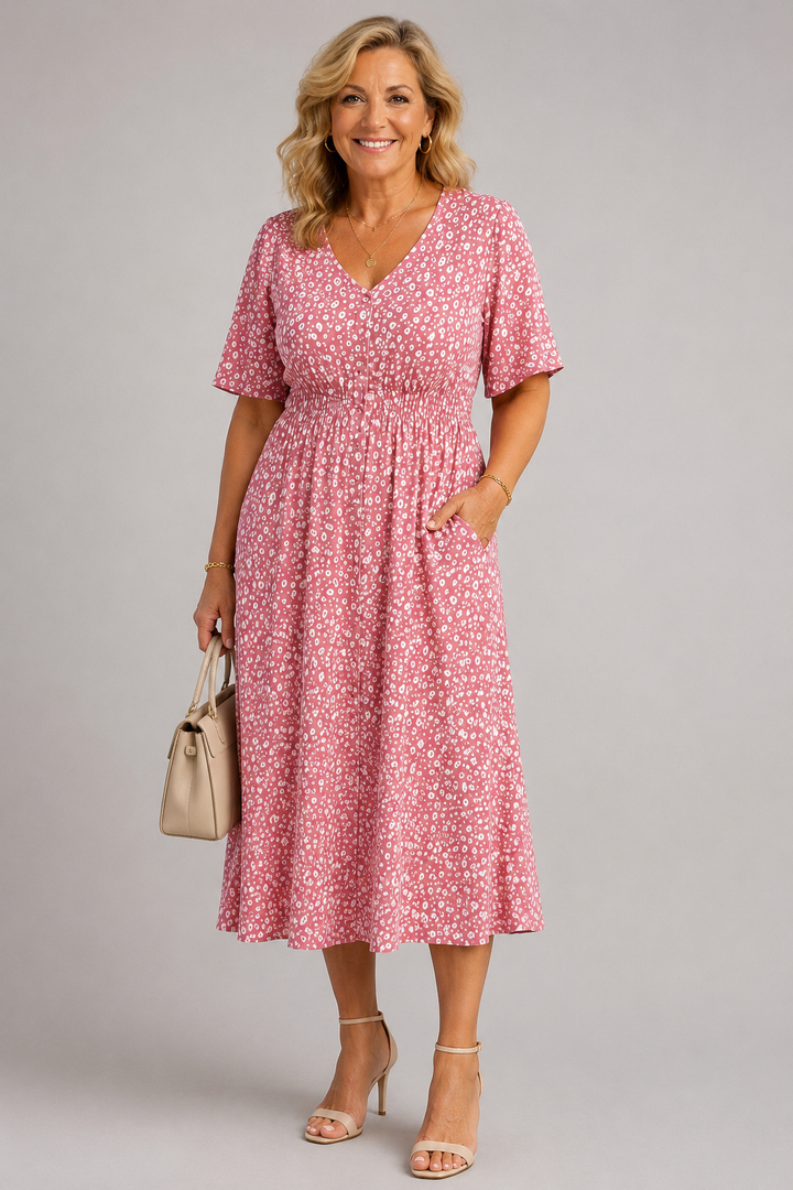 Francesca Midi Kleid