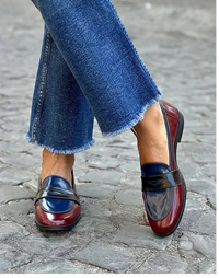 Mocassins Emeryn Tricolore
