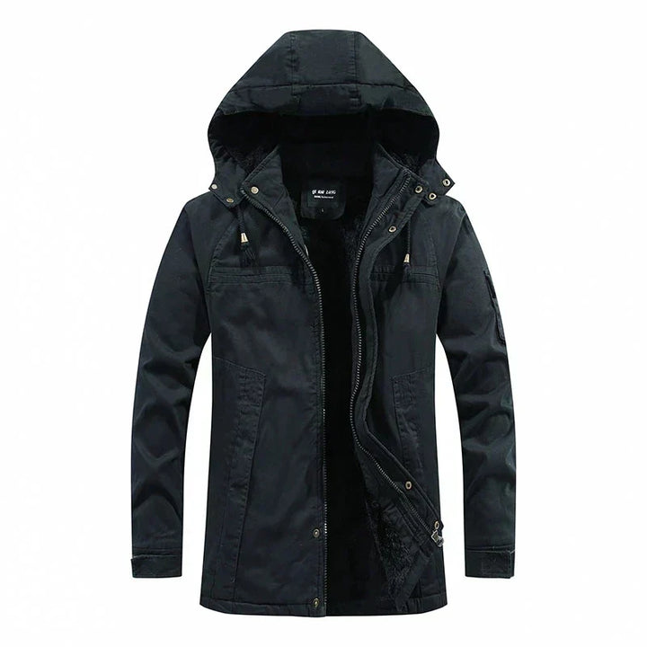 James™ | Warme Fleecegefütterte Kapuzenparka-Jacke