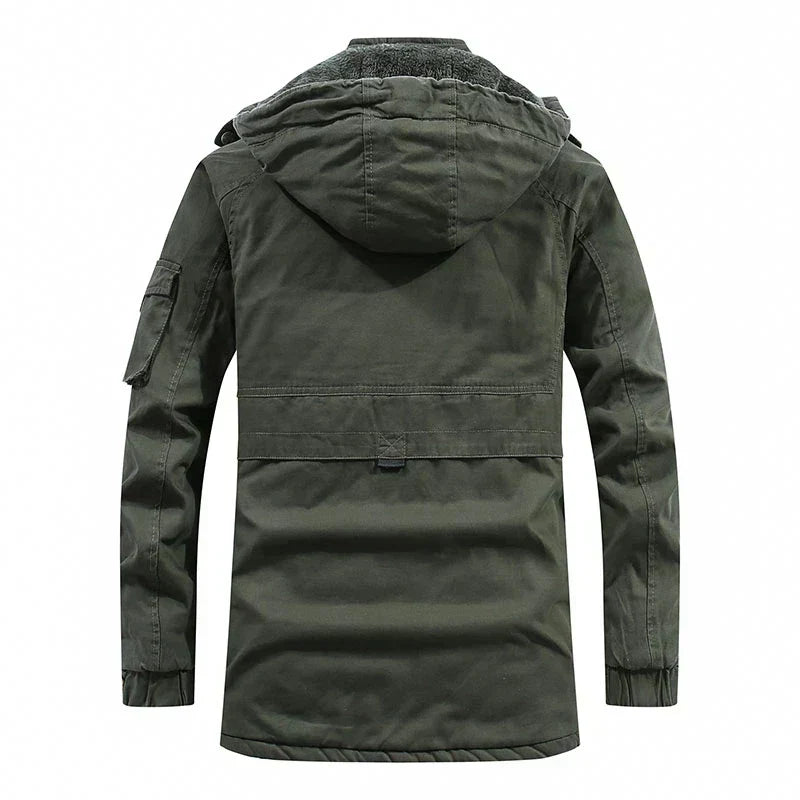 James™ | Warme Fleecegefütterte Kapuzenparka-Jacke