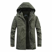 James™ | Warme Fleecegefütterte Kapuzenparka-Jacke