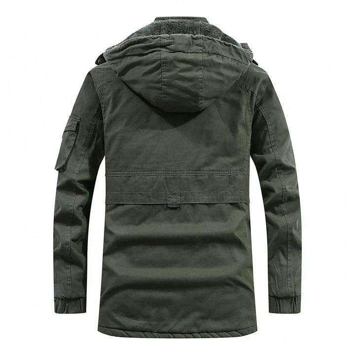 James™ | Warme Fleecegefütterte Kapuzenparka-Jacke