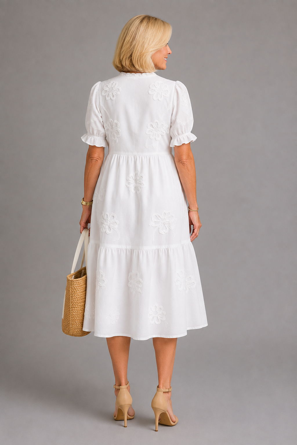 Blossom Weiße Kleid