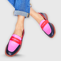 Franca | Bicolor Mokassin