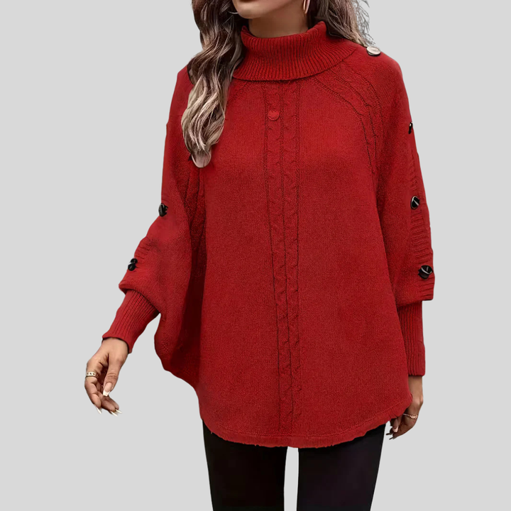 Norelle™ | Hochkragen Strickpullover