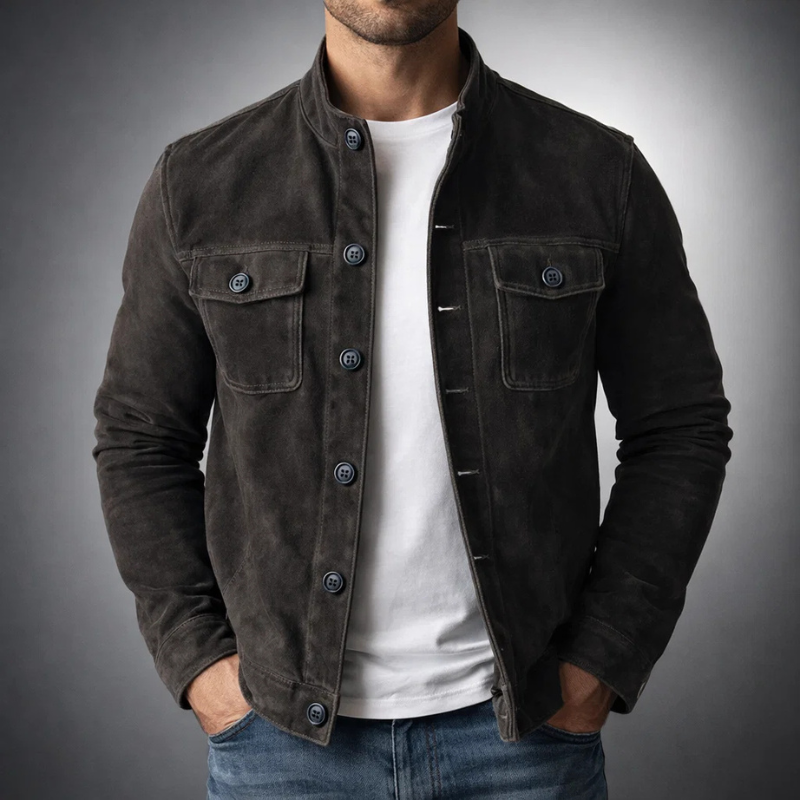 Tommaso | Premium Wildleder Bomber