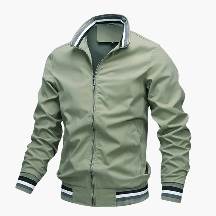 Ronald™ | Leichte Bomberjacke mit Stehkragen