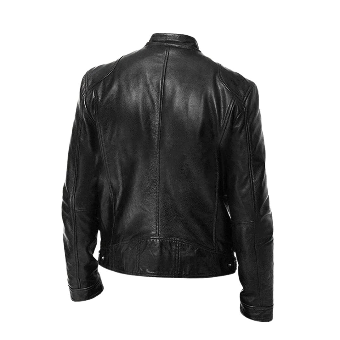 Felix™ | Lässige Lederjacke