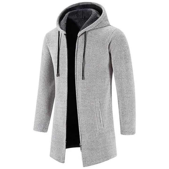 Lawrence™ | Warmer langer Kapuzencardigan