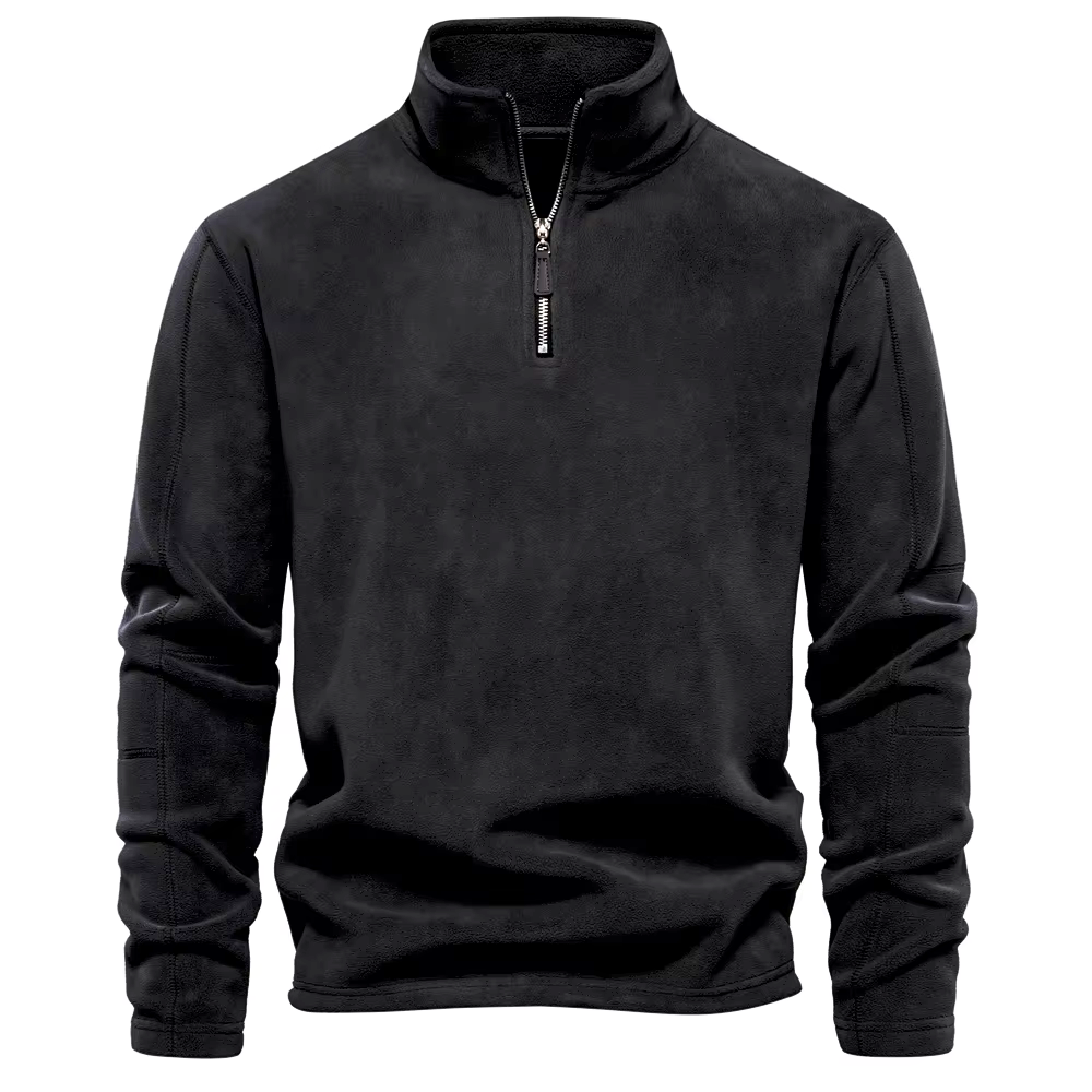 Wayne™ | Warmer klassischer Viertel-Reißverschluss-Fleece-Pullover