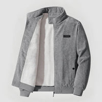 Carl™ | Warme klassische Fleecegefütterte Cordjacke
