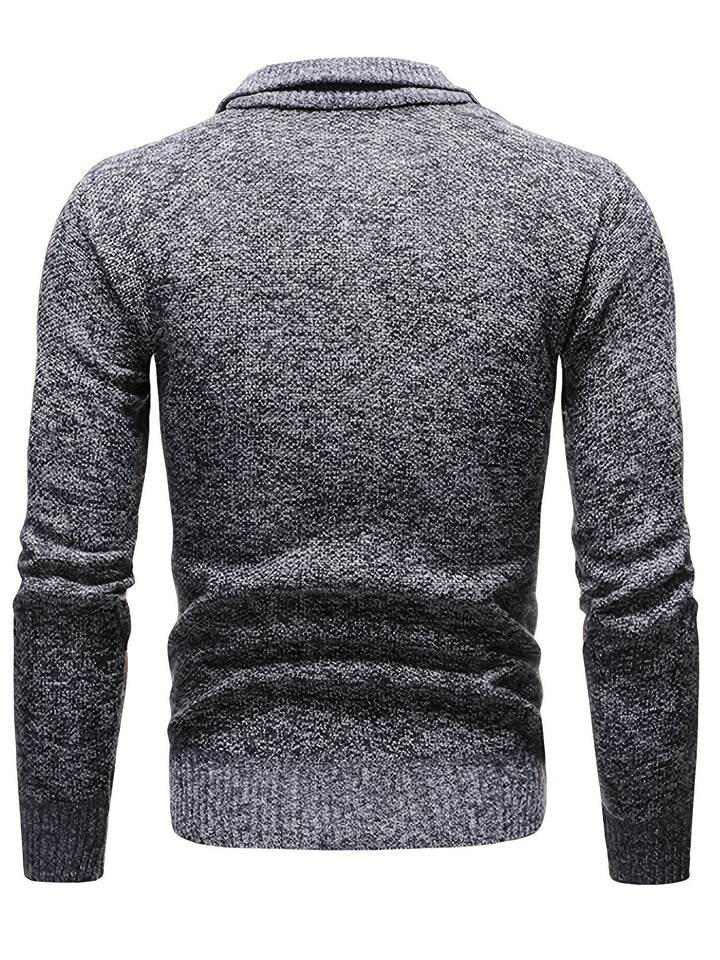 Ethan™ - Stylischer lässiger Halbzip-Pullover