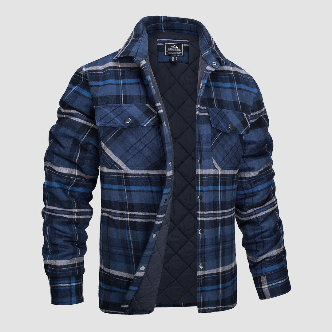 Douglas™ | Steppfutter Karo Flanell Bomberjacke