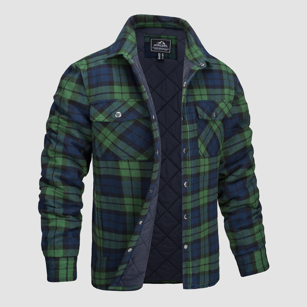 Douglas™ | Steppfutter Karo Flanell Bomberjacke