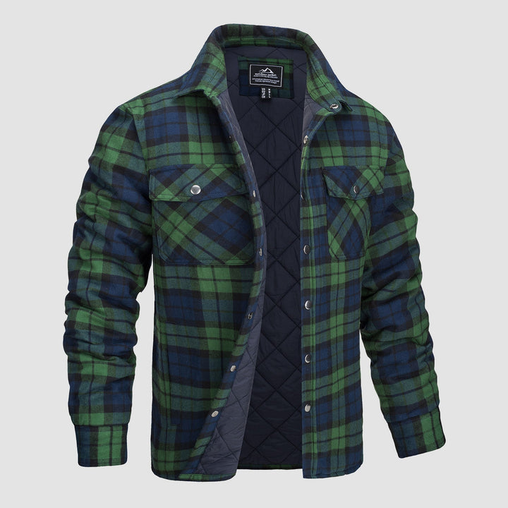 Douglas™ | Steppfutter Karo Flanell Bomberjacke
