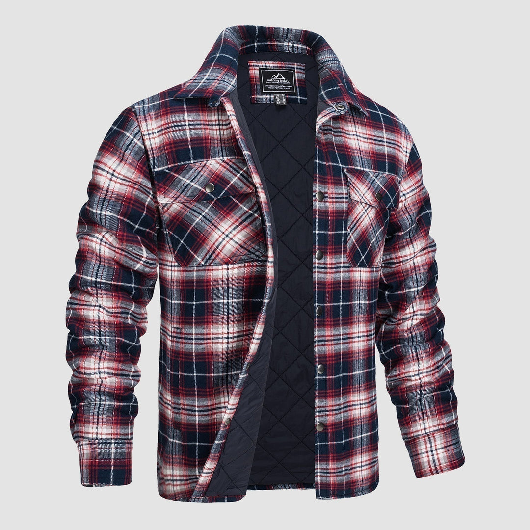 Douglas™ | Steppfutter Karo Flanell Bomberjacke