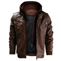 Dale™ | Klassische Kapuzen-Bikerjacke