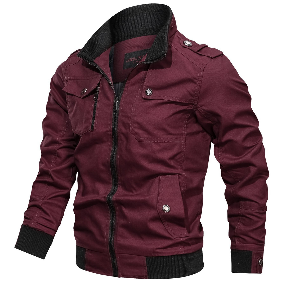 Roger™ | Klassische Bequeme Militär Cargo Jacke