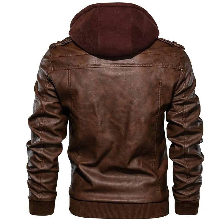 Dale™ | Klassische Kapuzen-Bikerjacke