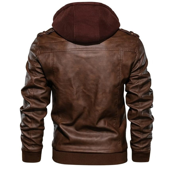 Dale™ | Klassische Kapuzen-Bikerjacke