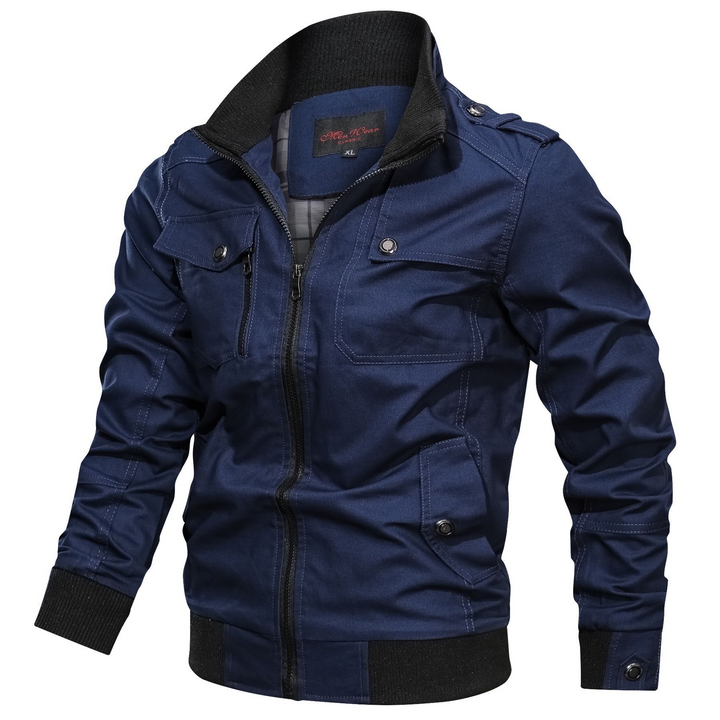 Roger™ | Klassische Bequeme Militär Cargo Jacke