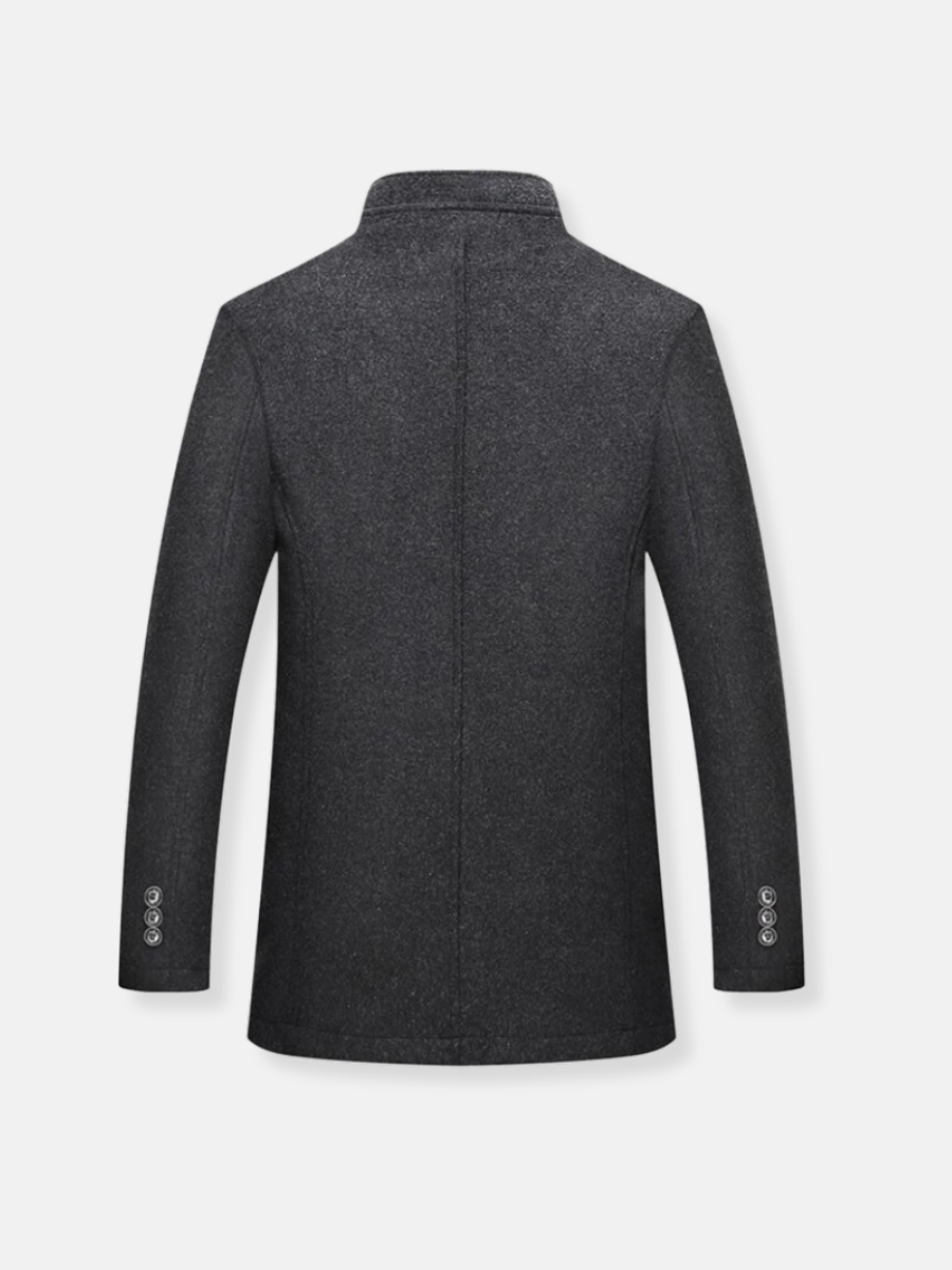 Stanley™ | Warmer klassischer Wintermantel mit Stehkragen