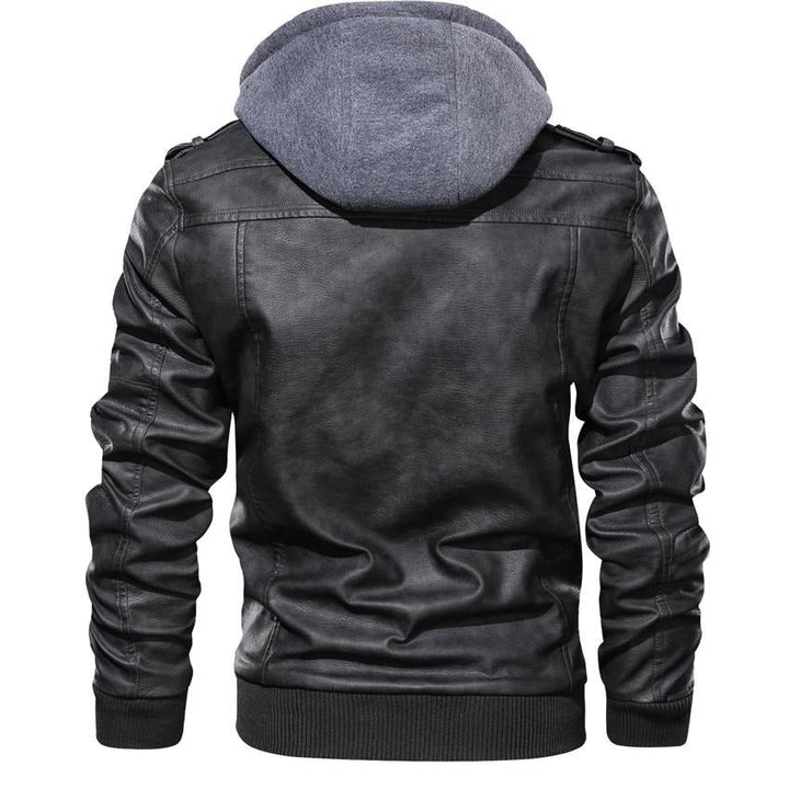 Dale™ | Klassische Kapuzen-Bikerjacke