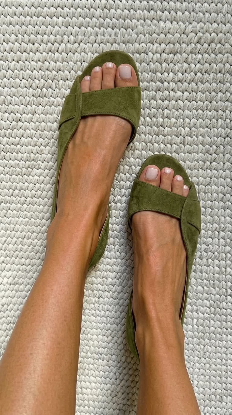 HAZEL | Weiche Slingback Sandalen