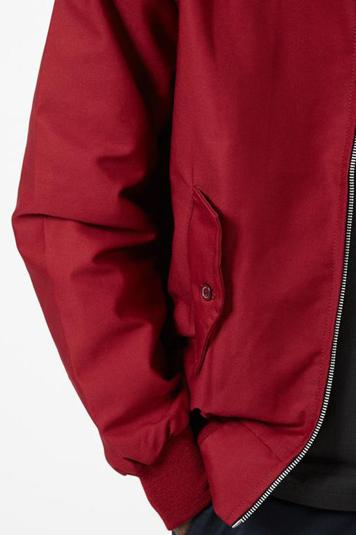 Harryson | Harrington-Jacke mit Tartan-Futter